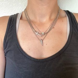 4 individual necklaces + bracelet